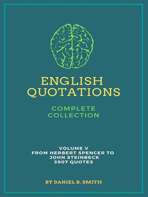 cover image of English Quotations Complete Collection, Volume V
